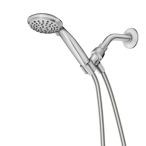 chrome handheld shower head